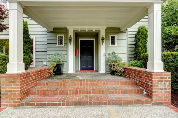 Front Porch Masonry Repair in Pottstown
