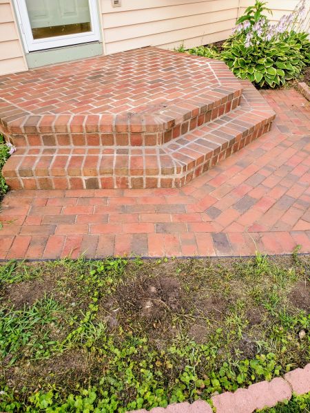 Brick Stoop Repair in Pottstown